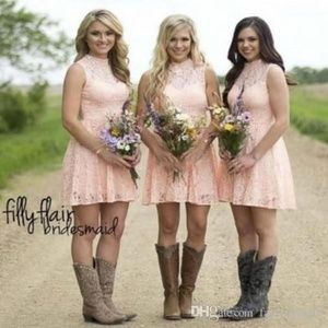 Lace Dress - Bridesmaids - Semi Formal